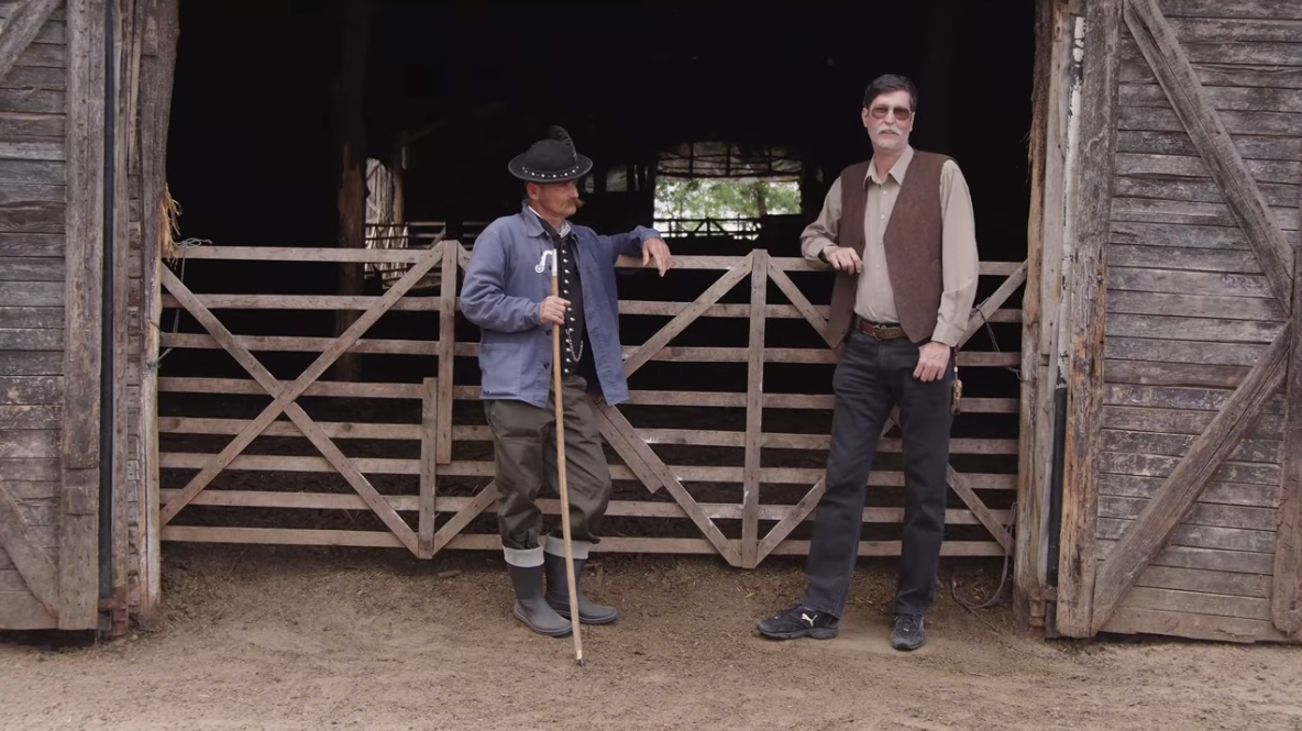 Screenshot of herding video