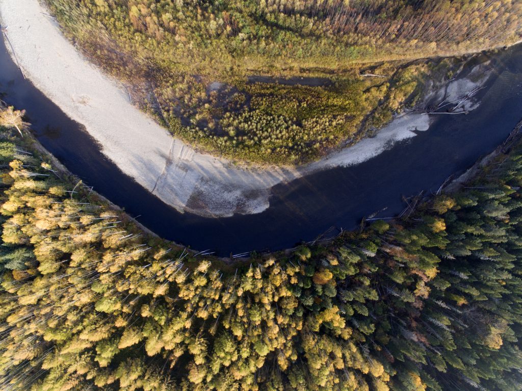 River from above, Alexander Hitrov